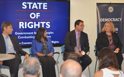 Heather Lowe on State Department Panel on September 3, 2014.